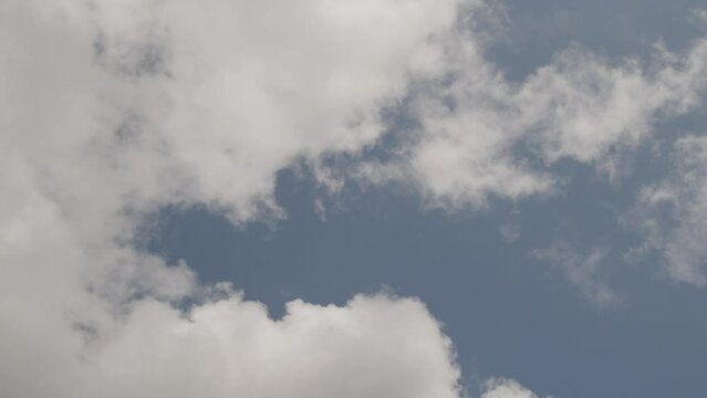 Blue sky and white clouds