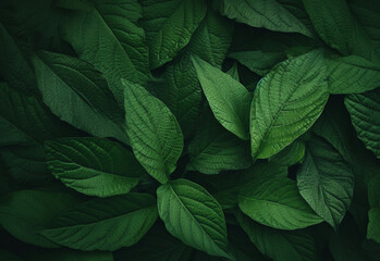 green background generating by AI technology