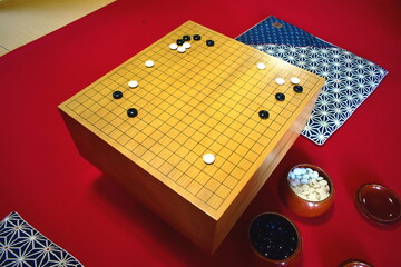 広島　因島　囲碁　碁盤　本因坊秀策囲碁記念館