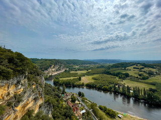 Dordogne, France landscape