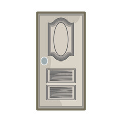 door wooden illustration
