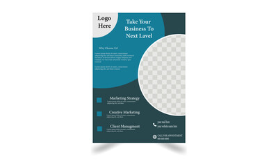 Creative Business Flayer Layout, Business social media design corporate flayer, Magazine, brochure, cover layout design print template.