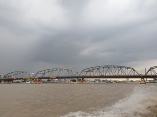 bridge over the river