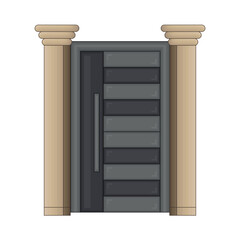 door illustration 