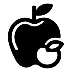 Vibrant Fruit Vector Icon - Download Fresh and Healthy Fruit Graphics for Nutrition, Food Blogs, and Culinary Design