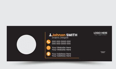 email signature design template