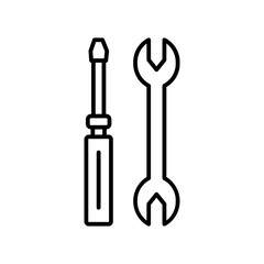 tools line icon