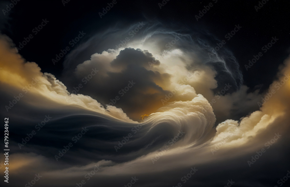 Canvas Prints abstraction is something that is not really an illusion, the sky is gold, a dark background