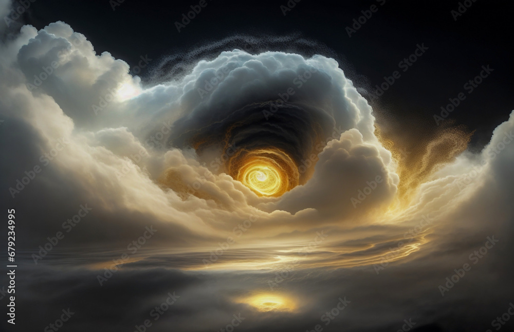 Canvas Prints abstraction is something that is not really an illusion, the sky is gold, a dark background
