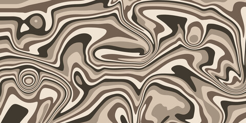 Abstract wavy background in gray-beige and black tones. Autumn concept.