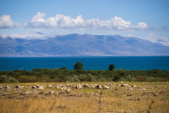 Fabulous view of Lake Sevan, Armenia