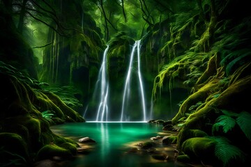 waterfall in the forest