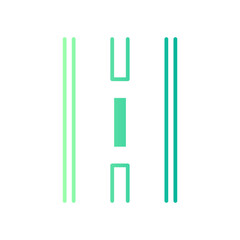 road gradient icon