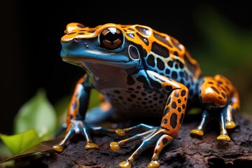 Fototapeta premium Poisonous frog-dart