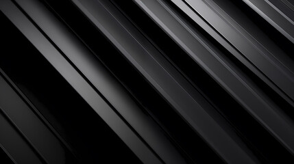Obraz premium Black Corrugated metal luxury background and texture.