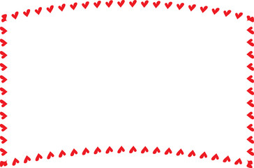 Red Heart frame Rectangle shape vintage frames retro badges vector love frames cute decoration background borders valentine wedding celebration romantic greeting card label frames banners