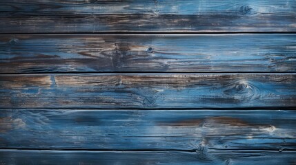 Blue wood texture background.