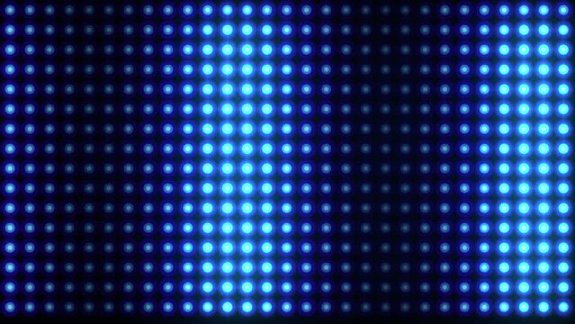Blue glowing stage light animation