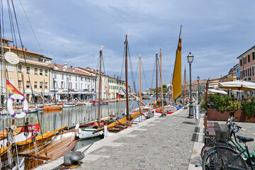 Cesenatico, Freilichtmuseum für alte Segelschiffe und Fischerboote