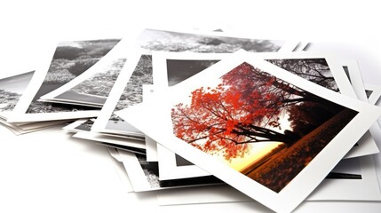 Set of photo collection prints. Nature collection prints.
