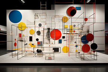 Bauhaus Conceptual Art Installation