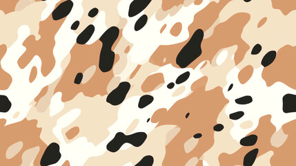 Sauberes, nahtloses Kuhflecken-Muster, seemless pattern