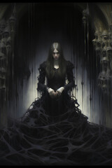 Haunting Realities: Scenes of Dark Beauty in Gothic Art