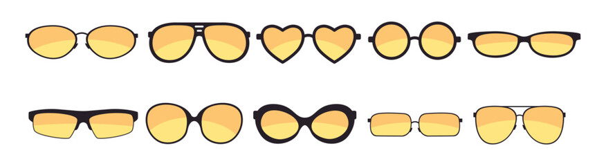 Glasses Illustration Collections