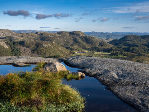 Norwegen, Blick vom Dalsnuten