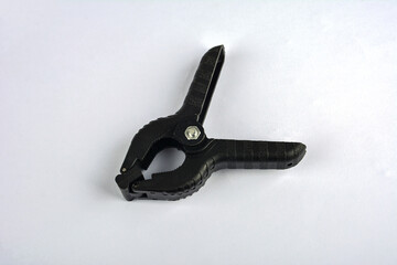 black clips for holding transparent background