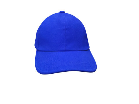 Blue baseball cap isolated PNG transparent