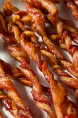 Homemade Trendy Twisted Bacon Strips