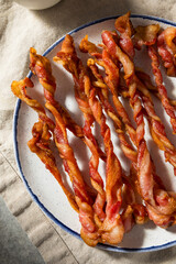 Homemade Trendy Twisted Bacon Strips