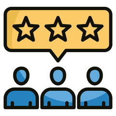 Public Feedback Icon Element For Design