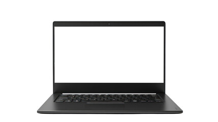 A laptop on the transparent background