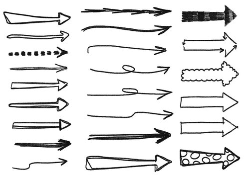 Doodly Arrows - Set/Collection 002