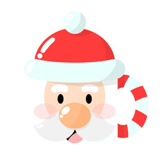 Santa Claus mug with lid