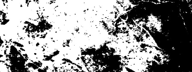 Abstract black texture of distressed grunge stain.