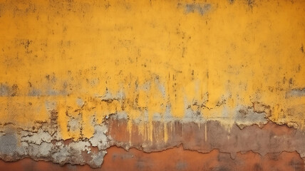 Obraz premium Orange grunge texture. Generative AI