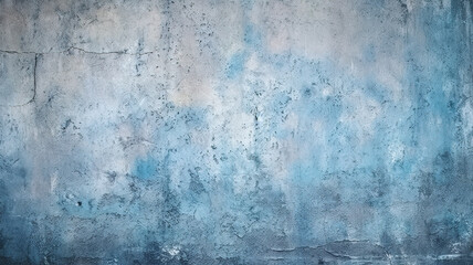 Obraz premium Blue gray cement concrete texture, grunge rough old stain gray background. Generative AI