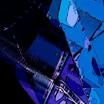 Convex Hull Paint Digital abstract artwork