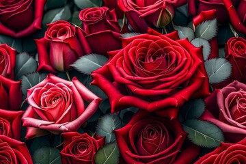 red roses 