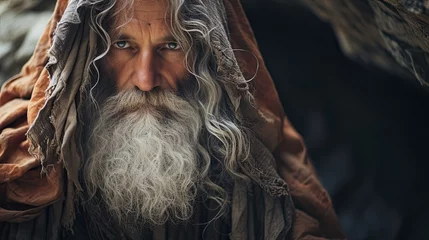 Foto op Plexiglas Close-up of Moses, historical biblical figure. © MiguelAngel