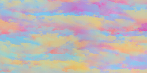 Abstract background with colorful watercolor texture background .vintage colorful sky and cloudy background .hand painted vector illustration with watercolor design .