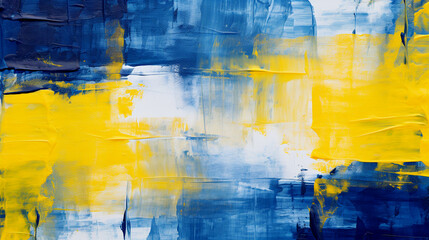 Navy Blue Yellow Painting background