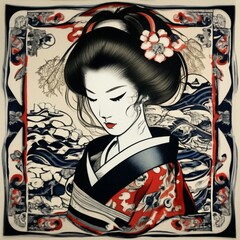 japanese child with fan