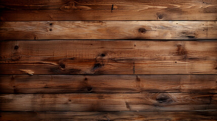 Fototapeta premium Aged And Weathered Brown Wooden Board With Textured Background