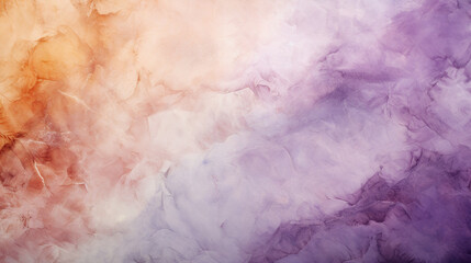 Purple and orange watercolor background 