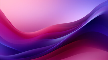 Fototapeta premium Purple and blue background with a wavy design