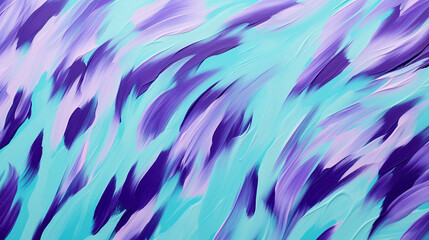 Fototapeta premium Abstract Pointillist Blue Purple Spotted Swirl Wavy Background